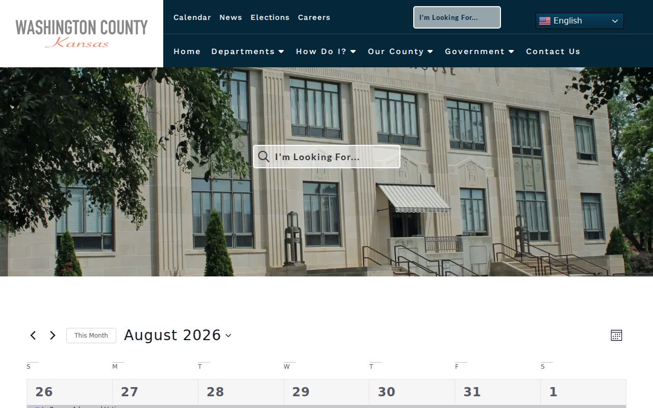 Washington County court dates county calendar route
