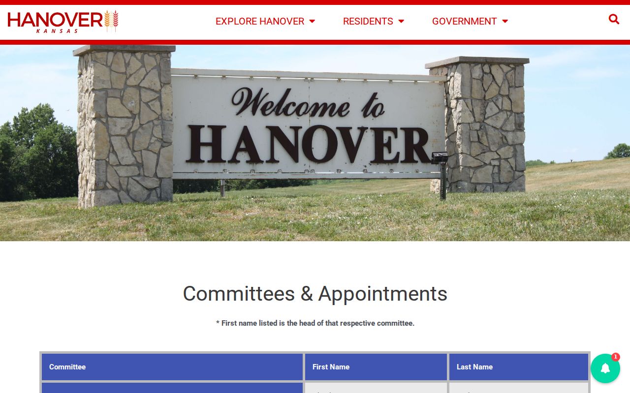 Hanover court docket staff and municipal office information