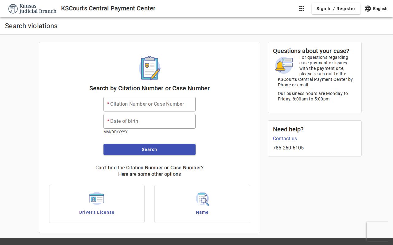 Washington County traffic citation payment search